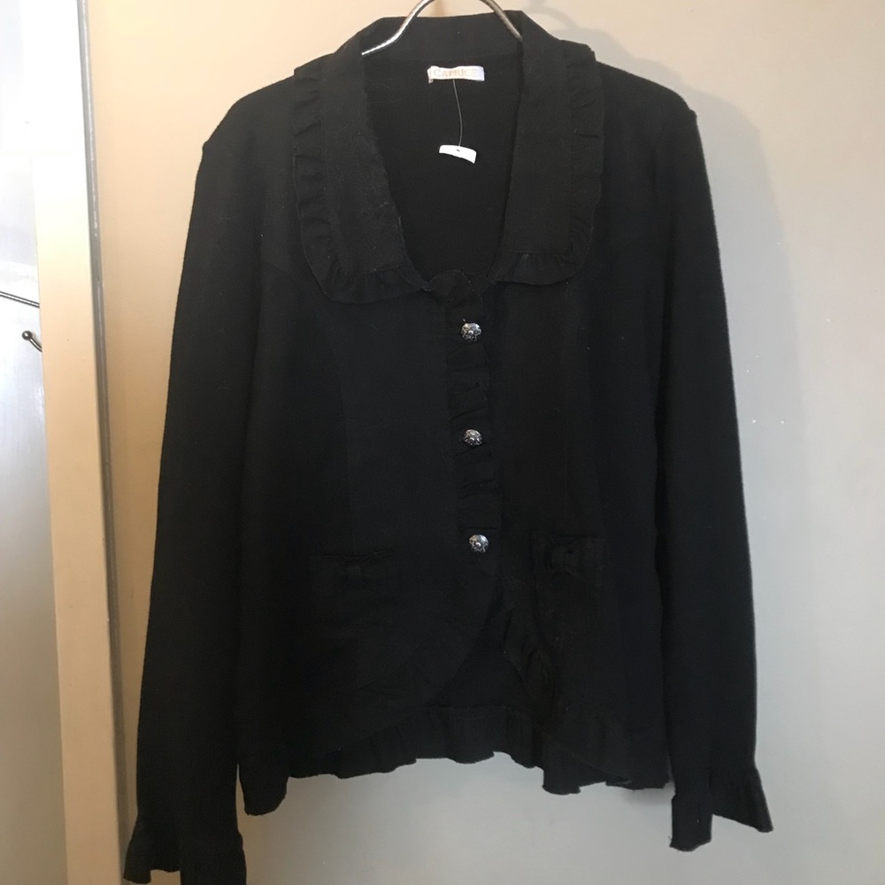 Black blazer size large